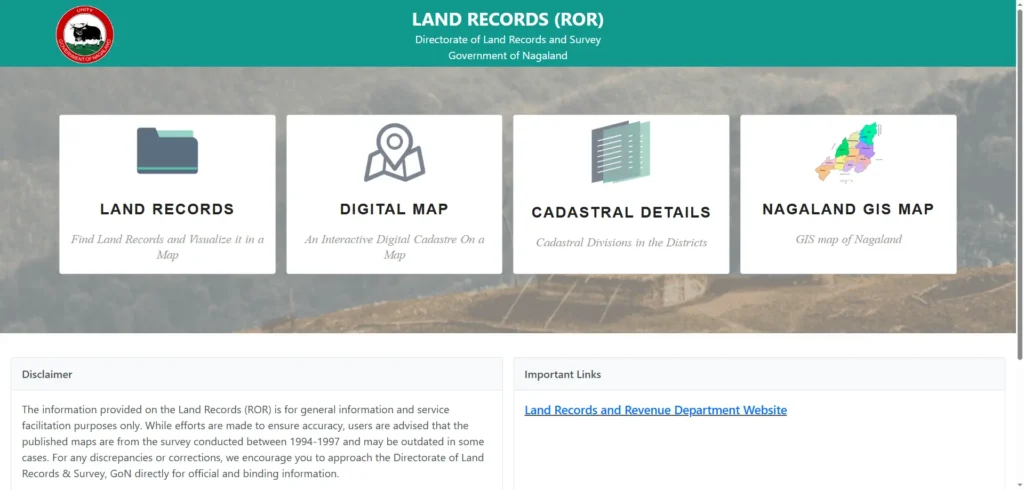 Nagaland Land Records